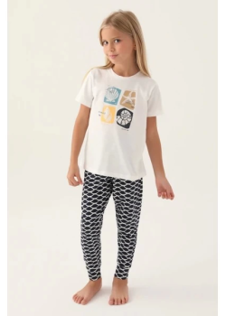 Arnetta 2871-2 Kız Çocuk Pijama Takımı