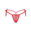 Liona Büyük Beden Transparan Kadın Kırmızı Fantezi İç Giyim