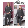 Alissa 6008 Kadın Uzun Kol Pijama Takımı