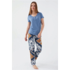 Pierre Cardin 8507-S Kadın Kısa Kol Pijama Takımı