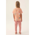 RolyPoly 3386-G Kız Çocuk Kısa Kol Pijama Takımı