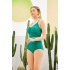Toparlayıcı Yüksek Bel Yeşil Bikini Takımı