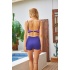 Kadın Mor Garnili Sporcu Bady Bikini Takımı