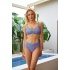 Bady Bikini Takımı Toparlayıcı Turuncu Retro Desen