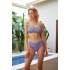 Bady Bikini Takımı Toparlayıcı Turuncu Retro Desen
