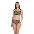 Kadın Badyli Bikini Takımı Etnik Desenler Neon Detaylı