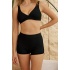 Şortlu Bikini Takımı Toparlayıcı Siyah