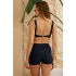 Şortlu Bikini Takımı Toparlayıcı Lacivert