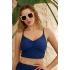 Bikini Takımı Yüksek Bel Toparlayıcı Önü Büzgülü