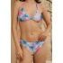 Üçgen Bikini Takımı Soft Desenler Palmiye