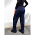 Freshness 801 Bayan Beli Lastikli Ekose Süet Tek Pijama Altı