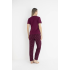 Estiva 25122 Kadın Milan Soft Kalpli Kısa Kol Pijama Takımı