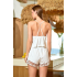 Aqua 25544 Kadın Askılı Aplike Papatya Detay Pijama Şort