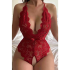 For Dreams 8458 Fantezi Dantelli Özel Bölgesi Açık Bodysuit
