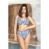Bikini Takımı Fiyonklu Çini Desen