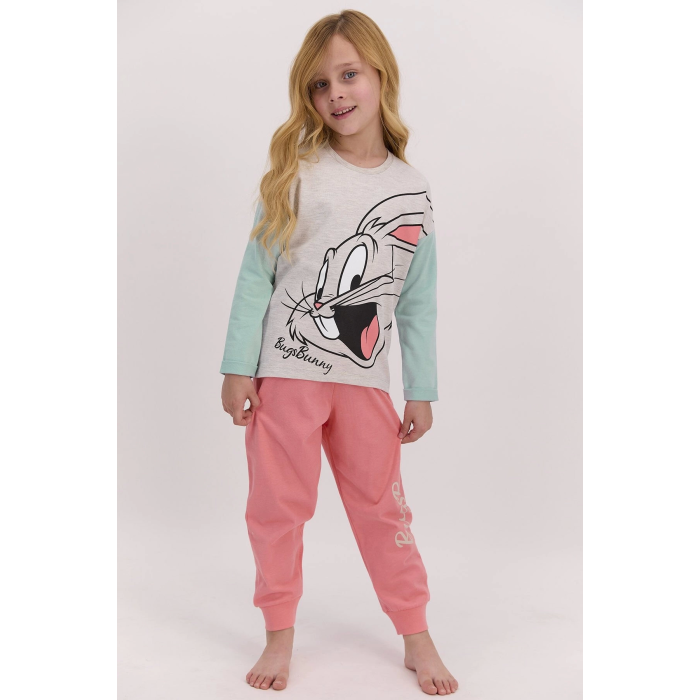 Roly Poly L1405-G Uzun Kol Kız Çocuk Pijama Takımı