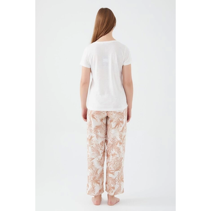 Pierre Cardin 8527-S Kadın Kısa Kol Pijama Takımı