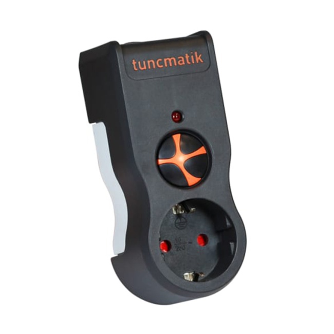 Tunçmatik Powersurge Tekli 525 Joule Enerji Koruma Prizi Beyaz