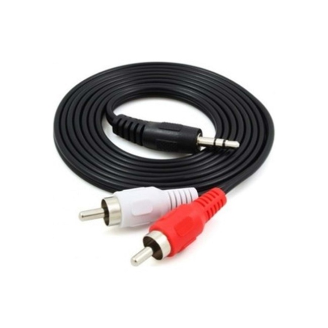PLATOON PL-8581 1.5M DC3.5 TO 2RCA M STANDART SES KABLOSU