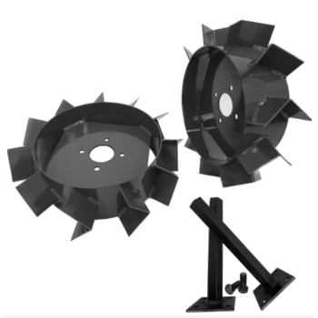 Çapa Makinesi Demir Tekerlek ve 24mm Aks Takımı