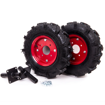 Çapa Makinesi Tekerlek Ve 32mm Aks Takım 400x8