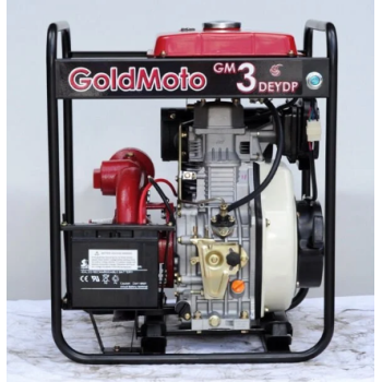 GOLD MOTO GM3DEYDP 12hp Dizel Su Pompası Yüksek Basınçlı 3 inch