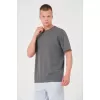 Erkek 24/1 Düz A Kalite Oversize T-shirt - Antrasit