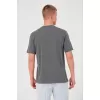 Erkek 24/1 Düz A Kalite Oversize T-shirt - Antrasit