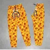 Unisex Pubg Bape x Shark Eşofman Altı - Sarı