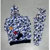 Unisex Pubg Bape x Shark Eşofman Takımı - Gri