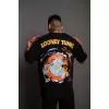 Erkek Dijital Baskılı T-Shirt - Siyah