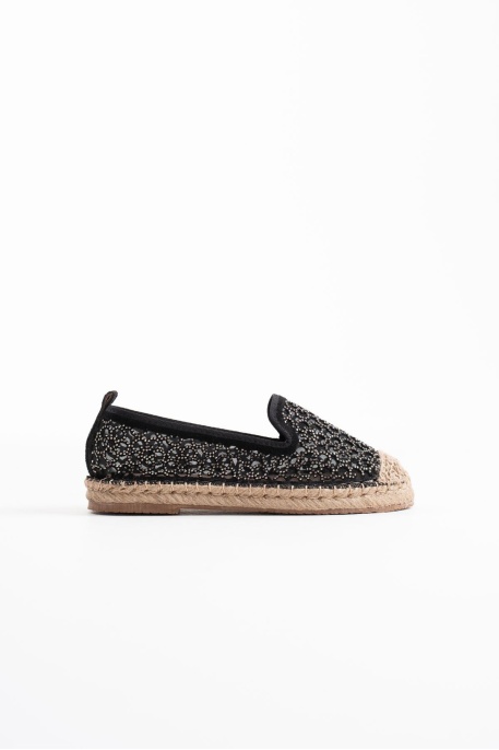 Dune Kadın Siyah Espadril Ayakkabı