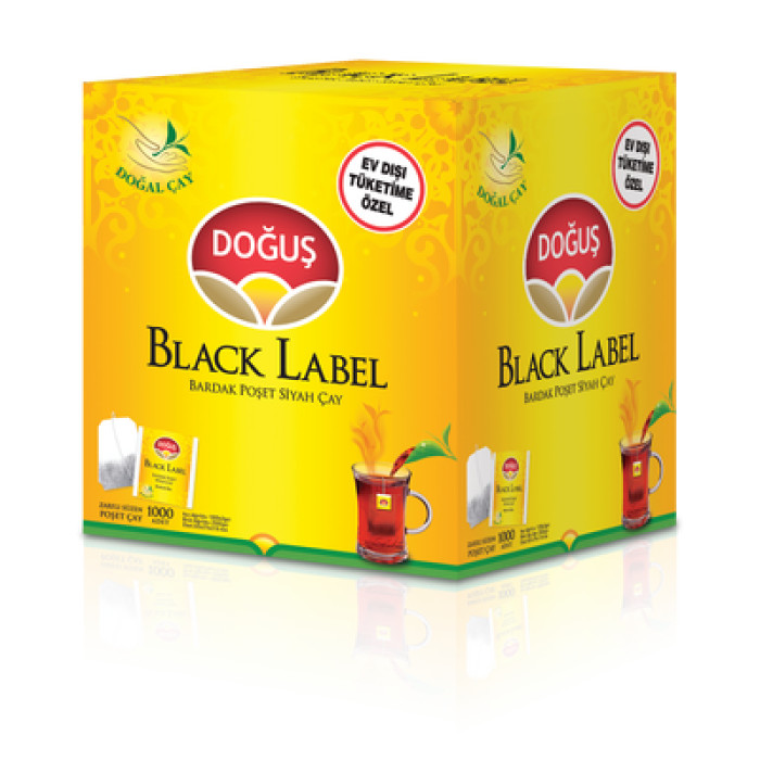 Doğuş Black Label Bardak Poşet Çay 2 gr x 1000 Adet