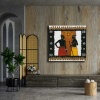 Afrikali Kadinlar  Canvas Tablo