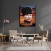 Ataturk Portresi Kanvas Tablo