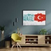 Bayrak Kanvas Tablo