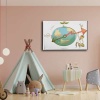 Dunya Cocuk Kanvas Tablo