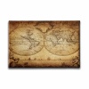 Dunya Haritasi Canvas Tablo