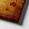 Eski Harita Canvas Tablo