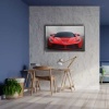 Kirmizi Ferrari Canvas Tablo
