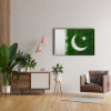 Pakistan Bayragi Kanvas Tablo