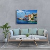 Sahil Kasabasi Kanvas Tablo