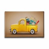 Sari Chevrolet Kamyonet Canvas Tablo