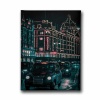 Sehir Taksi Canvas Tablo
