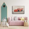 Simsek Mcqueen Kanvas Tablo