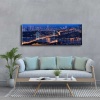 Istanbul Manzara Panoramik Kanvas Tablo