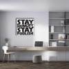 Stay Hungry Stay Foolish Canvas Tablo