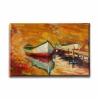 Tekne Yagli Boya Kanvas Tablo