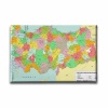 Turkiye Haitasi Canvas Tablo
