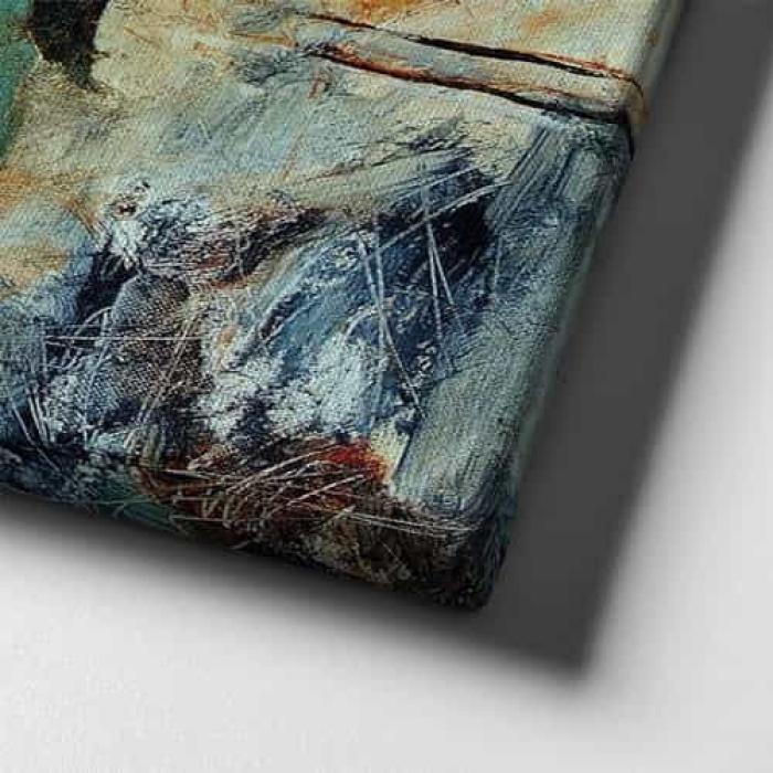 Akordion Calan Palyaco Kanvas Tablo